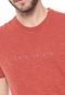 Camiseta Calvin Klein Lettering Laranja - Marca Calvin Klein