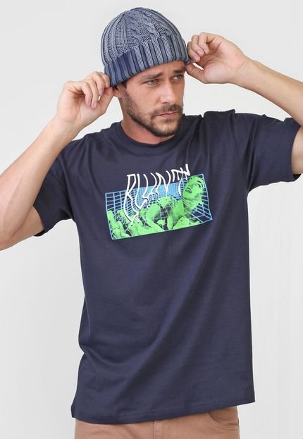 Camiseta Blunt Technological Terror Azul-Marinho - Marca Blunt