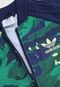 Jaqueta Bomber adidas Originals Infantil Sst Tt Azul-Marinho/Verde - Marca adidas Originals