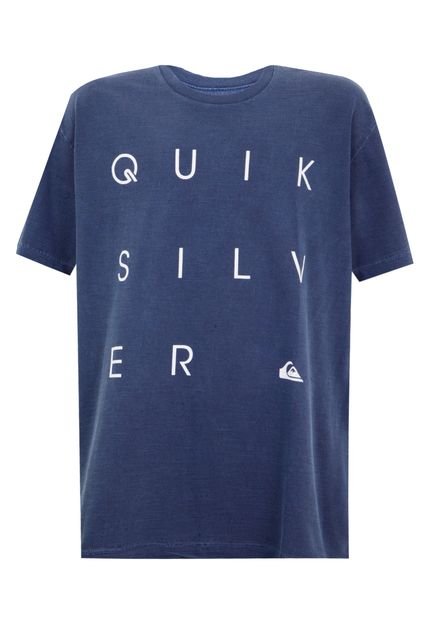 Camiseta Cap Quiksilver Juvenil Azul - Marca Quiksilver