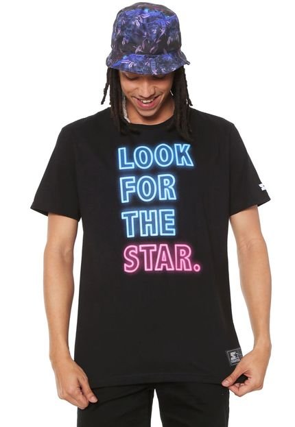 Camiseta Starter Lfts Neon Preta - Marca S Starter
