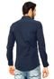 Camisa Casual Benetton Office Azul - Marca Benetton