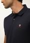 Camisa Polo Tommy Hilfiger Reta Logo Preta - Marca Tommy Hilfiger