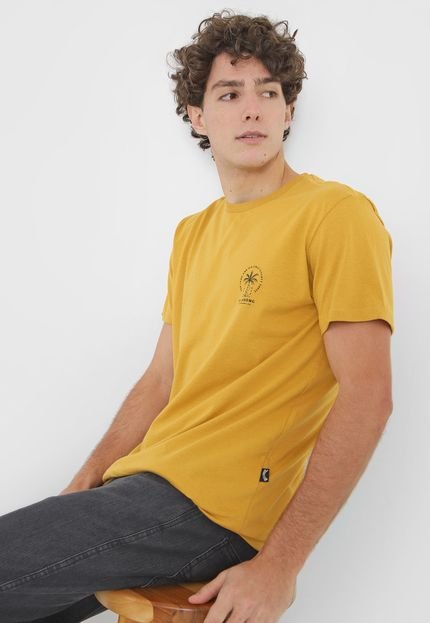 Camiseta Billabong Double Tiger Amarela - Marca Billabong