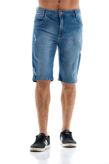 Bermuda Jeans Masculina Arauto Slim Azul Claro - Marca ARAUTO JEANS