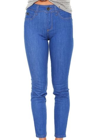 Calça Jeans Colcci Skinny Extreme Power Bolsos Azul