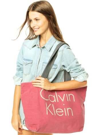 Bolsa Calvin Klein Laranja