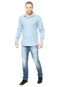Camisa Calvin Klein Jeans Classic Azul - Marca Calvin Klein Jeans