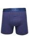 Kit 2pçs Cueca Calvin Klein Underwear Boxer Logo Azul/Preto - Marca Calvin Klein Underwear