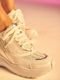 Tênis Dad Sneaker SB Shoes T-800 Branco/Prata - Marca SB Shoes