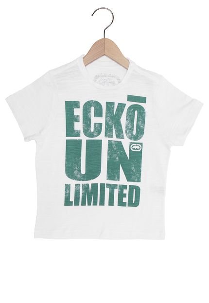 Camiseta Ecko Manga Curta Menino Bege - Marca Ecko Unltd