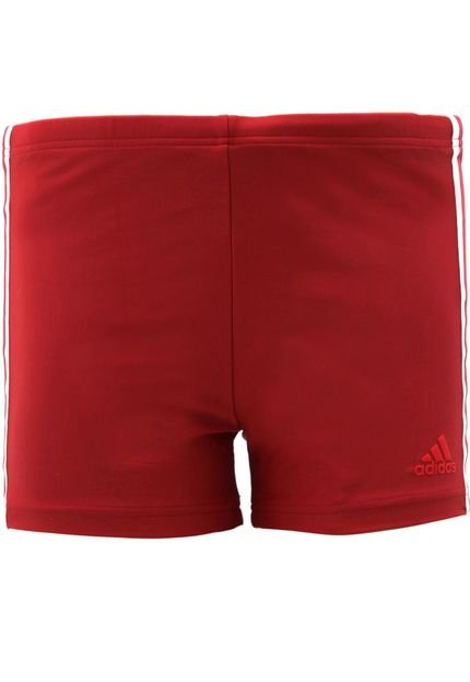 Sunga adidas Performance Boxer Fit Bx 3s Vermelha/Branca - Marca adidas Performance