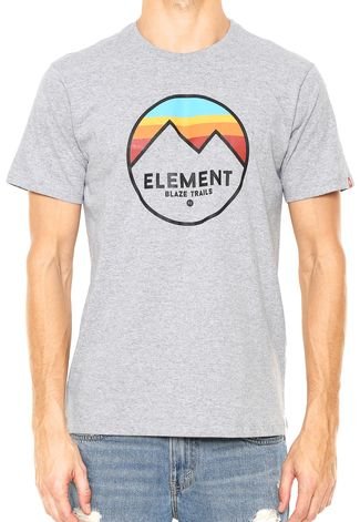 Camiseta Element Sunset Cinza