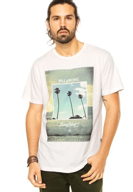 Camiseta Billabong Floating Off-White - Marca Billabong