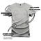 Camiseta Plus Size Confortável Premium Macia Carta Fumaça - Cinza - Marca Nexstar