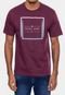 Camiseta Fatal Estampada Square Vinho Merlot - Marca Fatal
