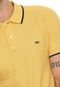 Camisa Polo Rock&Soda Reta Logo Amarela - Marca Rock&Soda