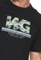 Camiseta WG Army Preta - Marca WG Surf