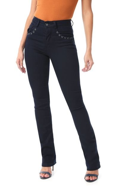 Calça Jeans Biotipo Reta Lisa Azul - Marca Biotipo