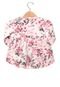 Vestido Milon Floral Infantil Rosa - Marca Milon