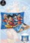 Jogo de Cama Solteiro Lepper 2Pçs Dragon Ball 1,50 m x 2,10 m Azul - Marca Lepper
