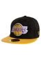 Boné New Era 5950 Team Cord Los Angeles Lakers Preto - Marca New Era