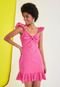 Vestido Trendyol Collection Curto Laise Rosa - Marca Trendyol Collection