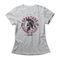 Camiseta Feminina Spartans Academy - Mescla Cinza - Marca Studio Geek 