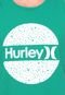 Regata Hurley Side Polka Verde - Marca Hurley