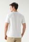 Camiseta Tommy Jeans Reta Estampada Off-White - Marca Tommy Jeans