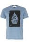 Camiseta Volcom Disruption Azul - Marca Volcom