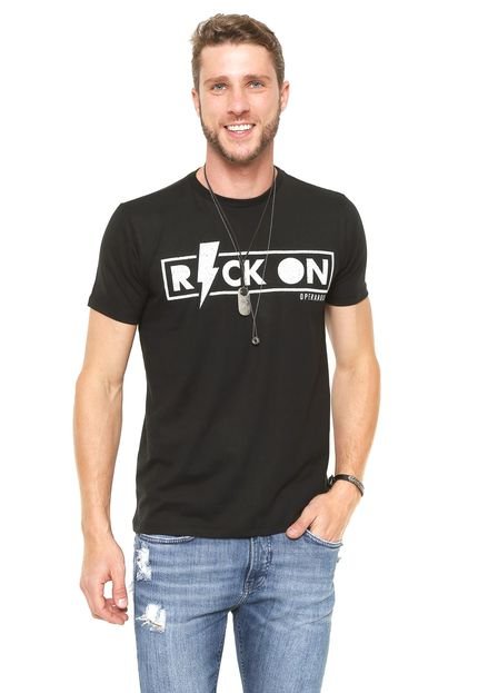 Camiseta Opera Rock Estampada Preta - Marca Opera Rock