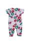 Pijama Floral Rosa - Marca Get Baby