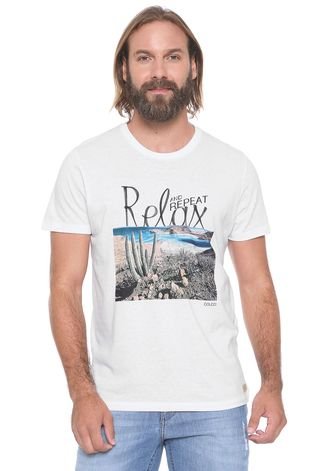 Camiseta Colcci Relax Branca