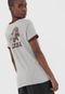 Camiseta Nike Sportswear W Nsw Tee Retro Mod Cinza - Marca Nike Sportswear