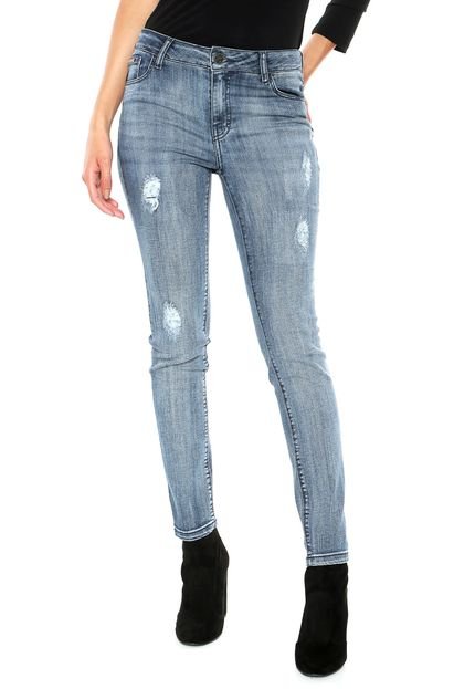 Calça Jeans Ellus Classic Skinny High Azul - Marca Ellus