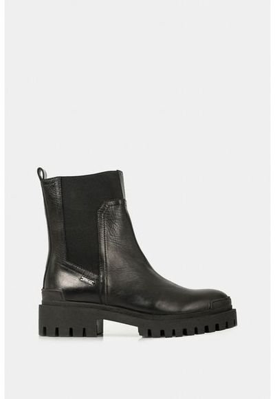 Botines de cuero mujer dafiti store