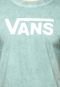 Camiseta Manga Curta Vans Especial Acid Wash Verde - Marca Vans