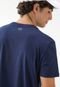 Camiseta Colcci Reta Estampada Azul - Marca Colcci