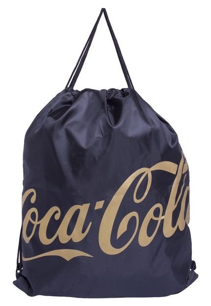Mochila Sacola Coca Cola Acessories Logo Preta - Marca Coca Cola Accessories