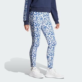 Adidas Legging Essentials 3-Stripes Animal Print - Compre Agora