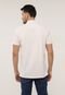 Camisa Polo Tommy Jeans Reta Lisa Off-White - Marca Tommy Jeans
