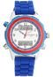 Relógio Mondaine 99180G0MVNI2 Prata / Azul - Marca Mondaine