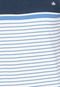 Pijama Liberta Listras Branco/Azul-Marinho - Marca Malwee liberta
