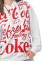Moletom Fechado Coca-Cola Jeans Aroma Branco - Marca Coca-Cola Jeans