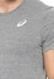 Camiseta Asics Core Running Pes Ss Cinza - Marca Asics
