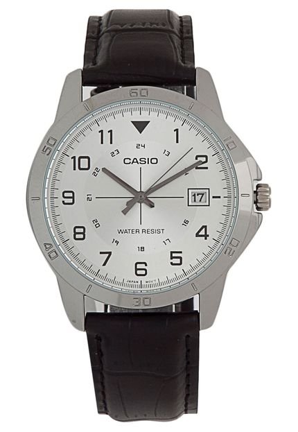Relógio Casio MTP-V008L-7B1UDF Prata/Preto - Marca Casio