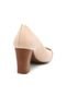 Scarpin Couro Jorge Bischoff Fivela Nude - Marca Jorge Bischoff