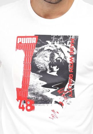 Camiseta Puma Photo Branca