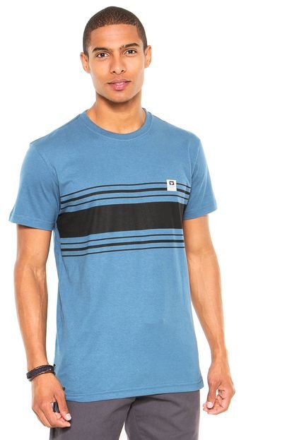 Camiseta Hang Loose Stripe Azul - Marca Hang Loose